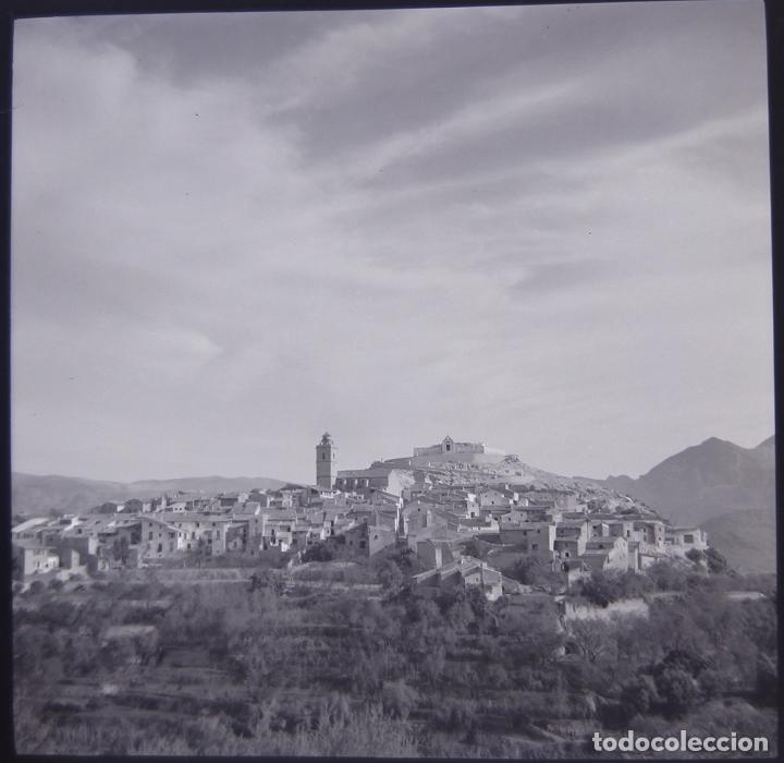 Alte Fotografie: POLOP DE LA MARINA NEGATIVO 6 X 6 CM.