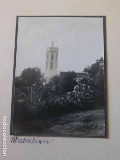 Antique Photography: MARRUECOS 1934 FOTOGRAFIA POR VIAJERO ALEMAN 4,5 X 8 CMTS MONTADA SOBRE CARTON