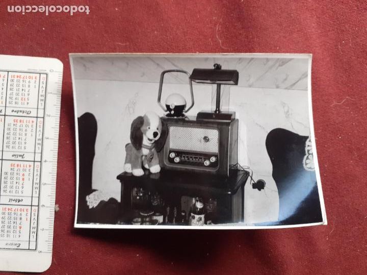Fotograf&iacute;a antigua: Radio antigua. Foto original. 1961