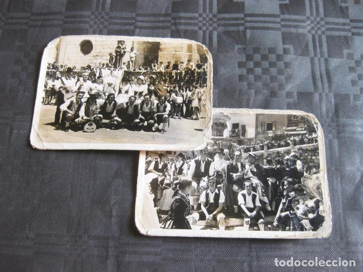 Fotograf&iacute;a antigua: PAREJA DE FOTOGRAF&Iacute;AS DE SITIO DESCONOCIDO - HOGAR CANARIO