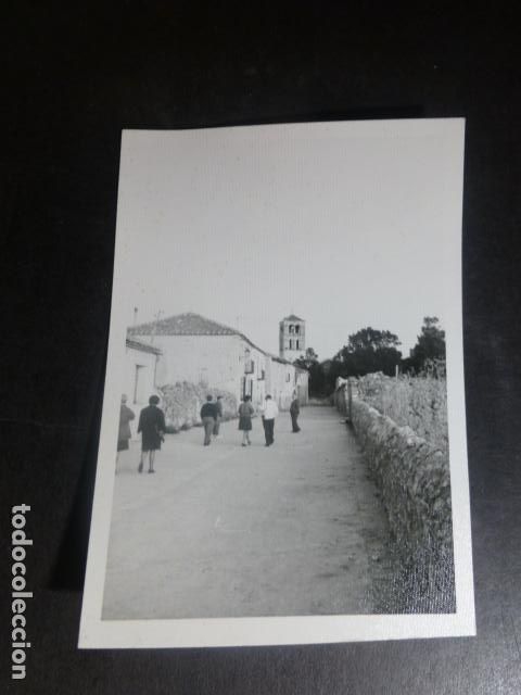 Fotografia antiga: PEDRAZA SEGOVIA DETALLE URBANO ANTIGUA FOTOGRAFIA 7,5 X 10,5 CMTS