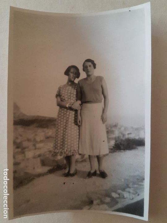 Fotografia antiga: RETRATO DOS MUJERES GEVAERT RIDAX FOTOGRAFO A&Ntilde;OS 50
