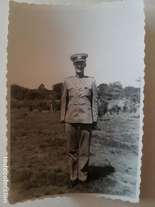 Photographie ancienne: RETRATO MILITAR FOTOGRAFIA A&Ntilde;OS 30