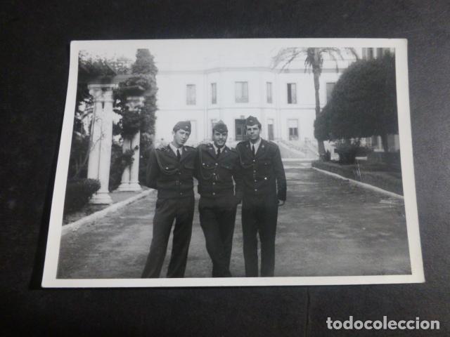 Fotograf&iacute;a antigua: 3 SOLDADOS EJERCIT ANTIGUA FOTOGRAFIA 7 X 10,5 CMTS