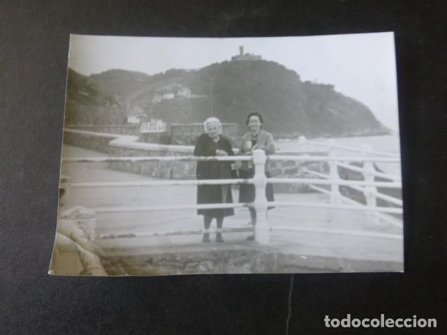 Fotografia antiga: SAN SEBASTIAN MONTE IGUELDO ANTIGUA FOTOGRAFIA 7 X 10 CMTS