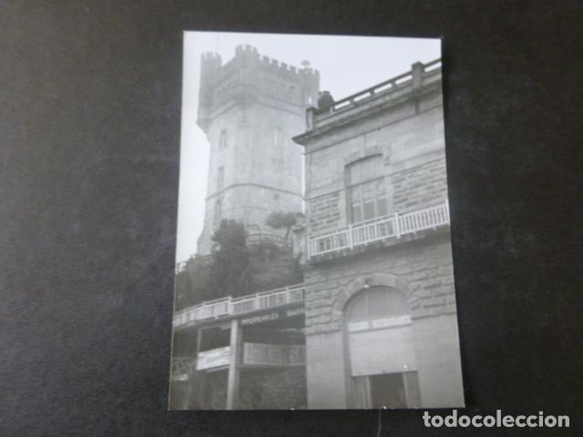 Fotograf&iacute;a antigua: SAN SEBASTIAN MONTE IGUELDO ANTIGUA FOTOGRAFIA 7 X 10 CMTS