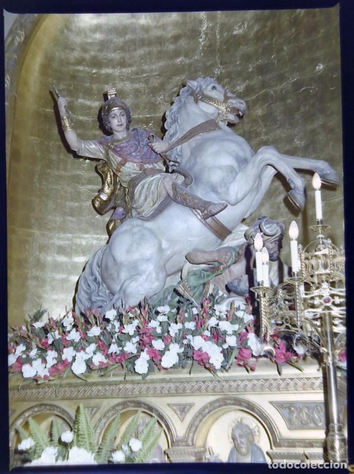 Fotografia antiga: ALCOY SAN JORGE NEGATIVO CELULOIDE 4,5 X 6 cm.