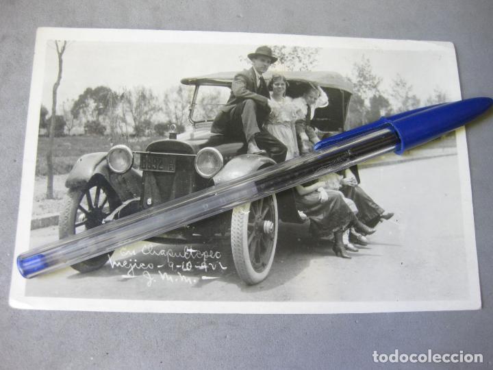 Fotograf&iacute;a antigua: FOTOGRAF&Iacute;A TAMA&Ntilde;O POSTAL DE UN AUTOMOVIL FORD MODELO T