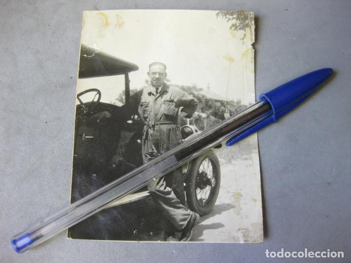 Fotograf&iacute;a antigua: FOTOGRAF&Iacute;A DE UN AUTOMOVIL ANTIGUO