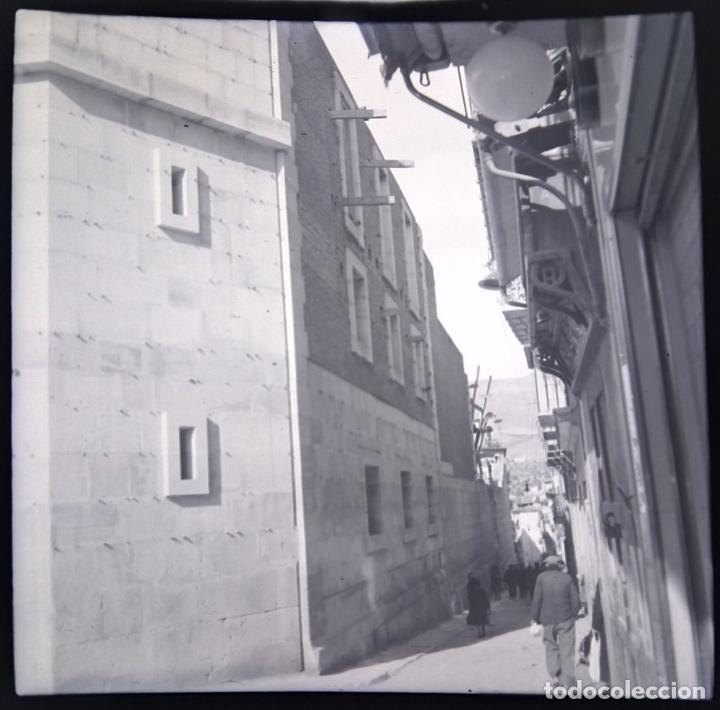 Antique Photography: ALCOY RECONSTRUCCION SANTA MARIA NEGATIVO CELULOIDE 6 X 6 CM.