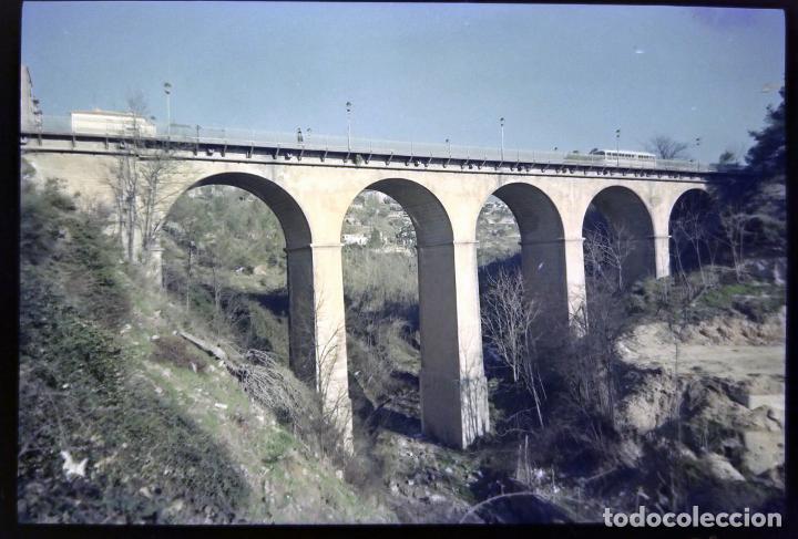 Fotografia antica: ALCOY PUENTE NEGATIVO CELULOIDE 6 X 9