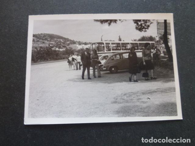 Fotografia antica: AUTOCAR AUTOBUS EXCURSION ANTIGUA FOTOGRAFIA 7,5 X 10,5 CMTS
