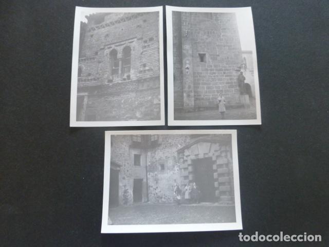 Fotograf&iacute;a antigua: CACERES 3 FOTOGRAFIAS ANTIGUAS 7,5 X 10,5 CMTS