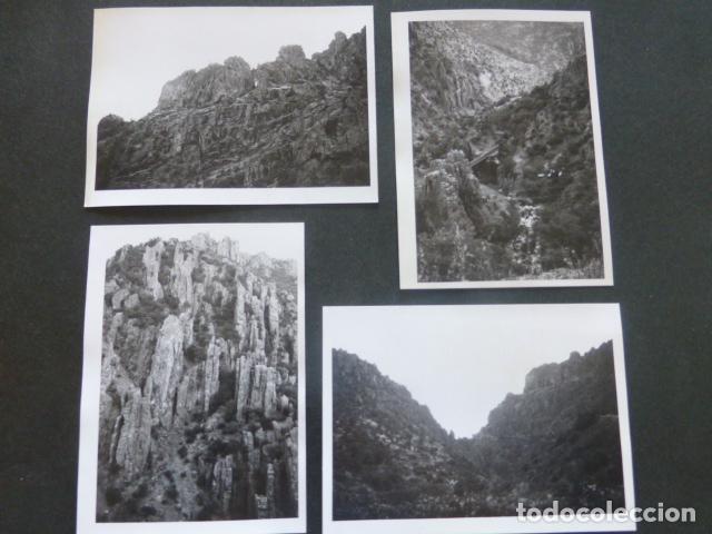 Photographie ancienne: DESPE&Ntilde;APERROS JAEN 4 FOTOGRAFIAS ANTIGUAS 7,5 X 10,5 CMTS
