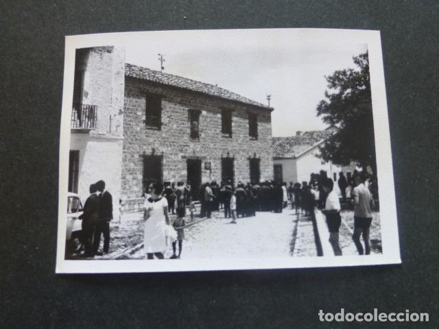 Antique Photography: SABIOTE JAEN INAUGURACION ESCUELAS FOTOGRAFIA ANTIGUA 7,5 X 10,5 CMTS