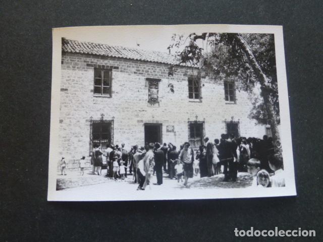 Fotograf&iacute;a antigua: SABIOTE JAEN INAUGURACION ESCUELAS FOTOGRAFIA ANTIGUA 7,5 X 10,5 CMTS
