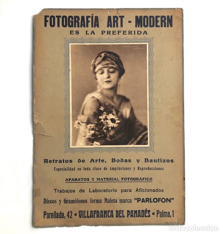 Fotograf&iacute;a antigua: FOTOGRAF&Iacute;A ART - MODERN. FOTO MASANA. DISPLAY CARTEL PUBLICIDAD 1930'S. 34X49 CM.