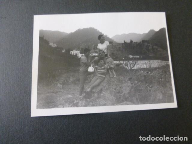 Fotografia antiga: SANTA CRUZ DE LA PALMA BARRANCO LAS NIEVES ANTIGUA FOTOGRAFIA 7,5 X 10,5 CMTS