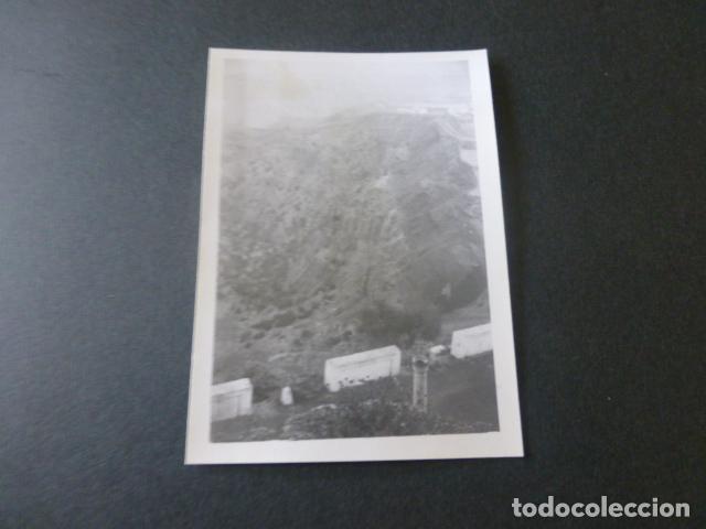 Fotografia antica: CALDERA DE BANDAMA GRAN CANARIA ANTIGUA FOTOGRAFIA 7,5 X 10,5 CMTS