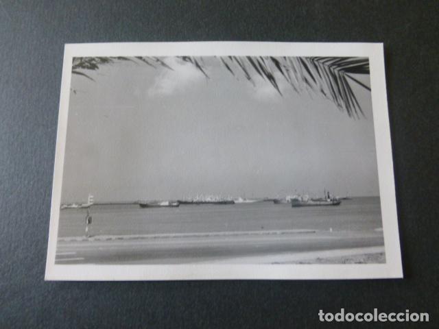 Photographie ancienne: PUERTO DE LA LUZ GRAN CANARIA ANTIGUA FOTOGRAFIA 7,5 X 10,5 CMTS