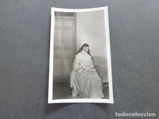Antique Photography: RETRATO DE MONJA SOR MARIA DEL AMOR CRUCIFICADO ANTIGUA FOTOGRAFIA 7 X 11 CMTS