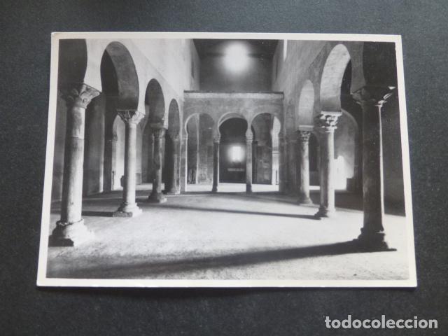 Fotograf&iacute;a antigua: SAN MIGUEL DE ESCALADA LEON INTERIOR DE LA IGLESIA FOTOGRAFIA FOTO EXAKTA LEON 10 X 14,5 CMTS