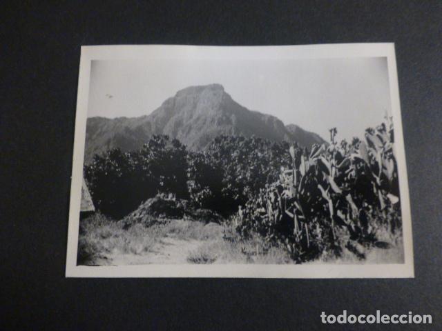 Fotografia antica: ISLA DE LA PALMA CALDERA DE TABURIENTE ANTIGUA FOTOGRAFIA 7,5 X 10,5 CMTS