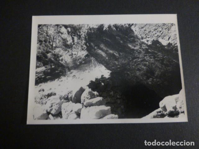 Fotografia antica: ISLA DE LA PALMA CALDERA DE TABURIENTE ANTIGUA FOTOGRAFIA 7,5 X 10,5 CMTS