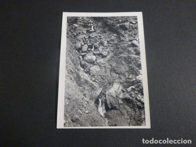 Alte Fotografie: ISLA DE LA PALMA CALDERA DE TABURIENTE ANTIGUA FOTOGRAFIA 7,5 X 10,5 CMTS