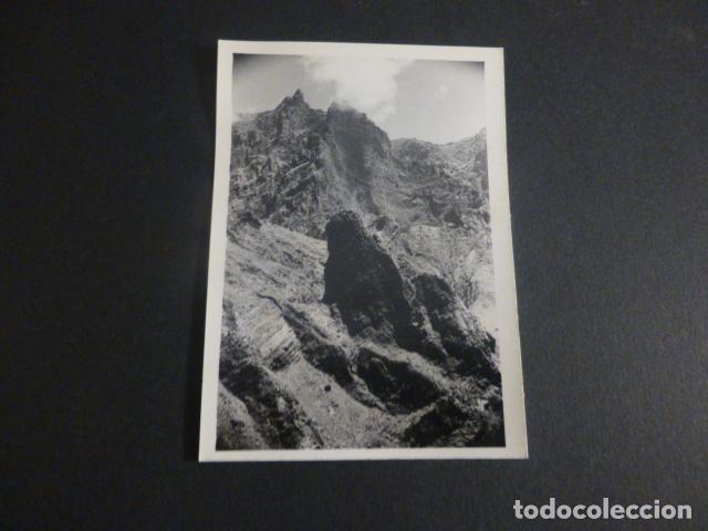 Fotografia antiga: ISLA DE LA PALMA CALDERA DE TABURIENTE ANTIGUA FOTOGRAFIA 7,5 X 10,5 CMTS