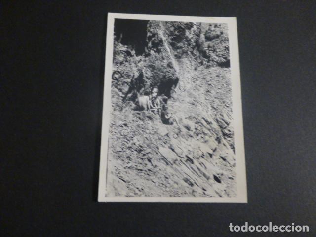 Fotografia antica: ISLA DE LA PALMA CALDERA DE TABURIENTE ANTIGUA FOTOGRAFIA 7,5 X 10,5 CMTS