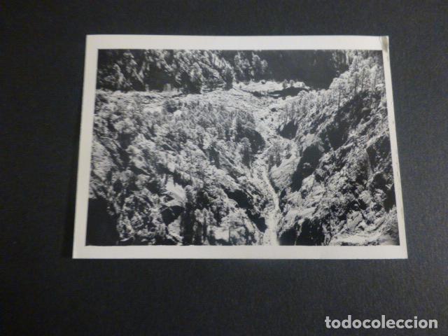 Fotografia antiga: ISLA DE LA PALMA CALDERA DE TABURIENTE ANTIGUA FOTOGRAFIA 7,5 X 10,5 CMTS