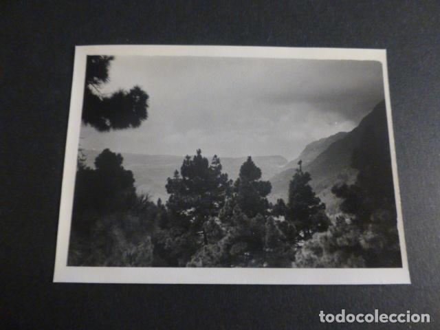 Fotografia antica: ISLA DE LA PALMA CALDERA DE TABURIENTE ANTIGUA FOTOGRAFIA 7,5 X 10,5 CMTS