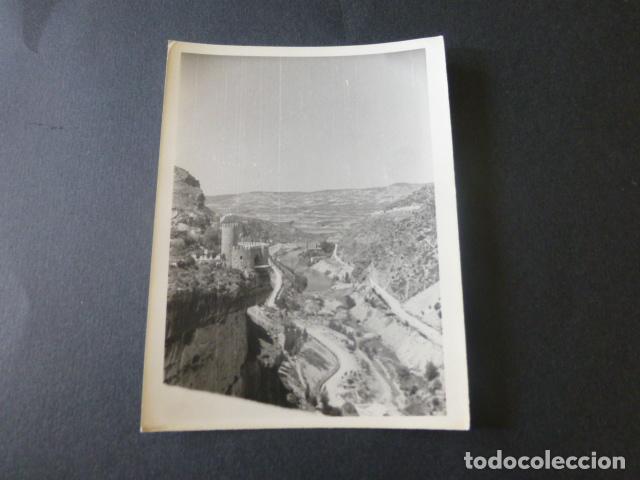 Fotograf&iacute;a antigua: PANTANO DE ENTREPE&Ntilde;AS GUADALAJARA ANTIGUA FOTOGRAFIA 9 X 12 CMTS