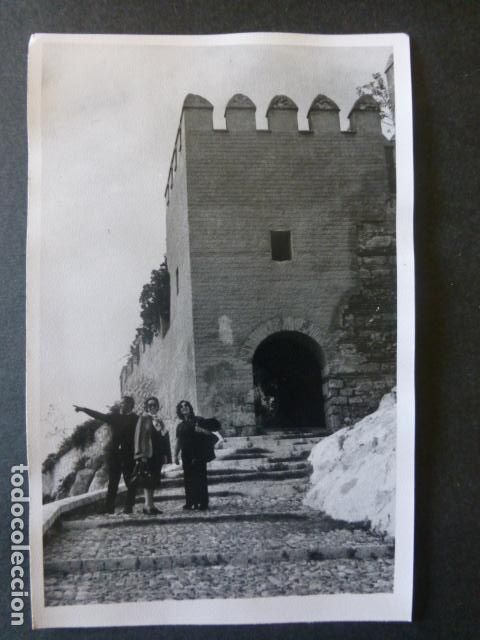 Fotograf&iacute;a antigua: ALMERIA ALCAZABA ANTIGUA FOTOGRAFIA 9 X 14 CMTS