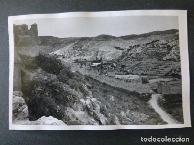 Alte Fotografie: ALMERIA ALCAZABA ANTIGUA FOTOGRAFIA 9 X 14 CMTS