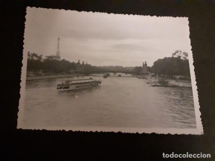 Fotografia antica: PARIS VISTA DEL RIO SENA ANTIGUA FOTOGRAFIA