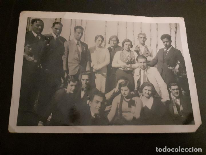 Antique Photography: LEON A&Ntilde;OS 30 RETRATO DE GRUPO ANTIGUA FOTOGRAFIA