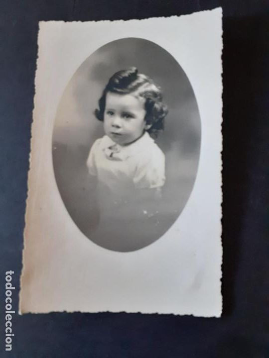 Fotografia antiga: RETRATO DE NI&Ntilde;A ANTIGUA FOTOGRAFIA TAMA&Ntilde;O POSTAL