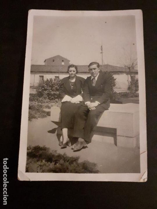 Fotografia antiga: LEON PAREJA ANTIGUA FOTOGRAFIA 1933 6 X 9 CMTS