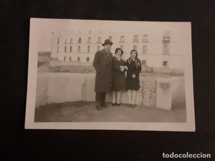 Antique Photography: LEON GRUPO EN EL PUENTE DE SAN MARCOS ANTIGUA FOTOGRAFIA A&Ntilde;OS 30 5 X 7 CMTS