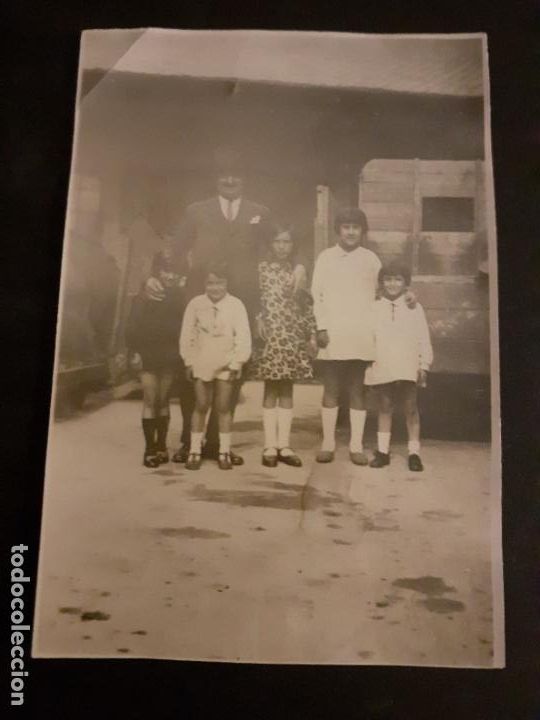 Fotografia antiga: LEON RETRATO DE GRUPO ANTIGUA FOTOGRAFIA A&Ntilde;OS 30 5 X 8 CMTS