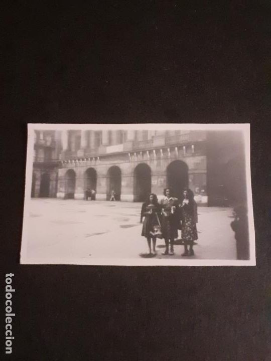 Antique Photography: SAN SEBASTIAN GUIPUZCOA PLAZA MAYOR ANTIGUA FOTOGRAFIA A&Ntilde;OS 40