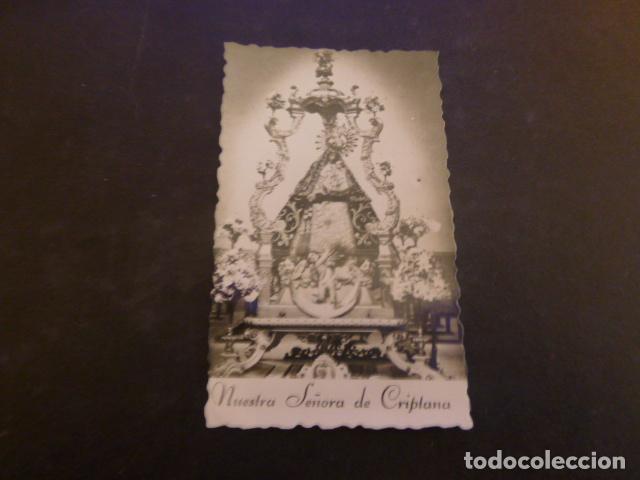 Fotografia antica: CAMPO DE CRIPTANA CIUDAD REAL NUESTRA SE&Ntilde;ORA DE CRIPTANA ANTIGUA FOTOGRAFIA 4,5 X 8 CMTS