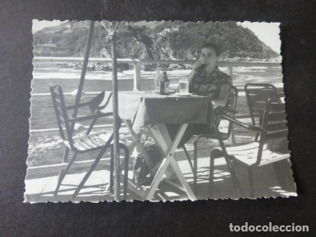 Fotografia antiga: SAN SEBASTIAN ANTIGUA FOTOGRAFIA 7 X 10 CMTS