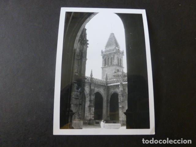 Alte Fotografie: SANTIAGO DE COMPOSTELA CLAUSTRO DE LA CATEDRAL ANTIGUA FOTOGRAFIA 7 X 10 CMTS