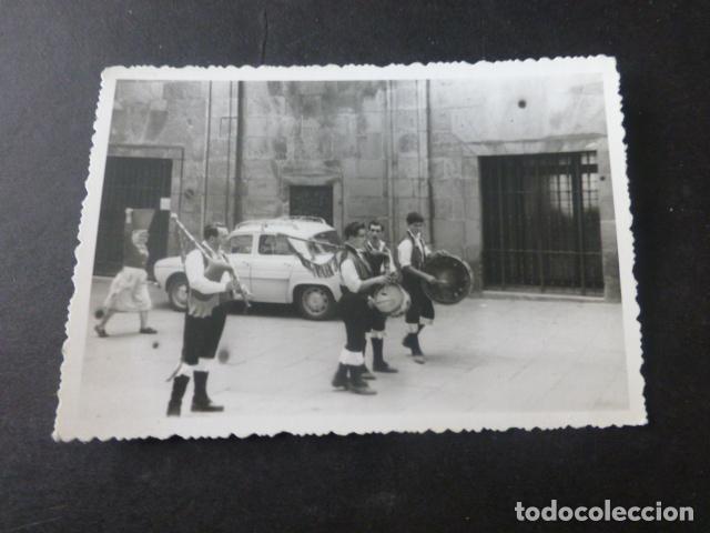 Fotografia antiga: SANTTIAGO DE COMPOSTELA GAITEROS ANTIGUA FOTOGRAFIA 7 X 10 CMTS