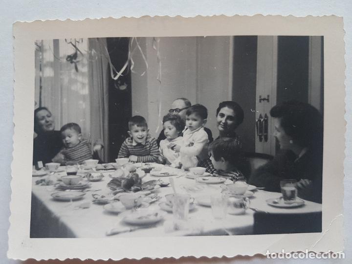 Fotografia antica: CUMPLEA&Ntilde;OS FAMILIAR ANTIGUA FOTOGRAFIA