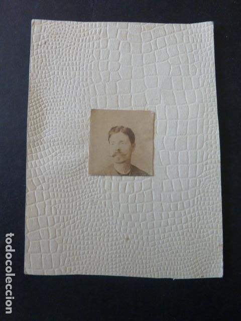 Fotografia antica: RETRATO DE HOMBRE ANTIGUA FOTOGRAFIA