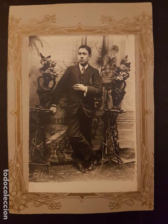 Antique Photography: RETRATO DE HOMBRE ANTIGUA FOTOGRAFIA